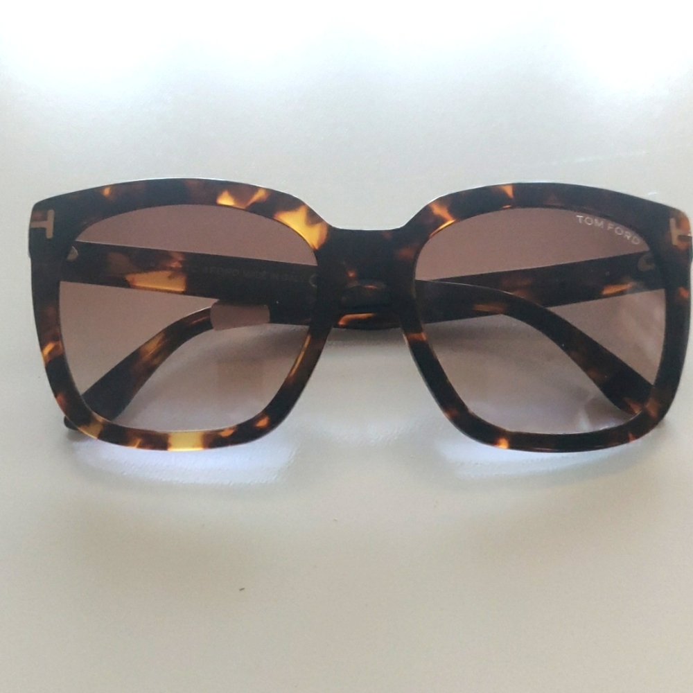 Tom Ford Sunglasses Amarra TF502 52F 66-18-140 Havana